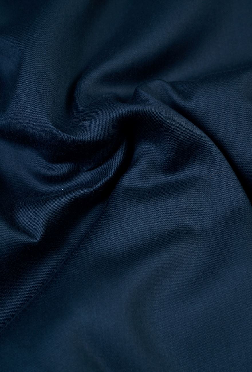 Egyptisk bomull sateng sengesett tåkeblå - 2