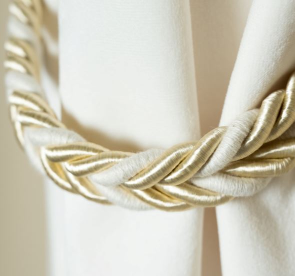 Gardinbånd beige - 2