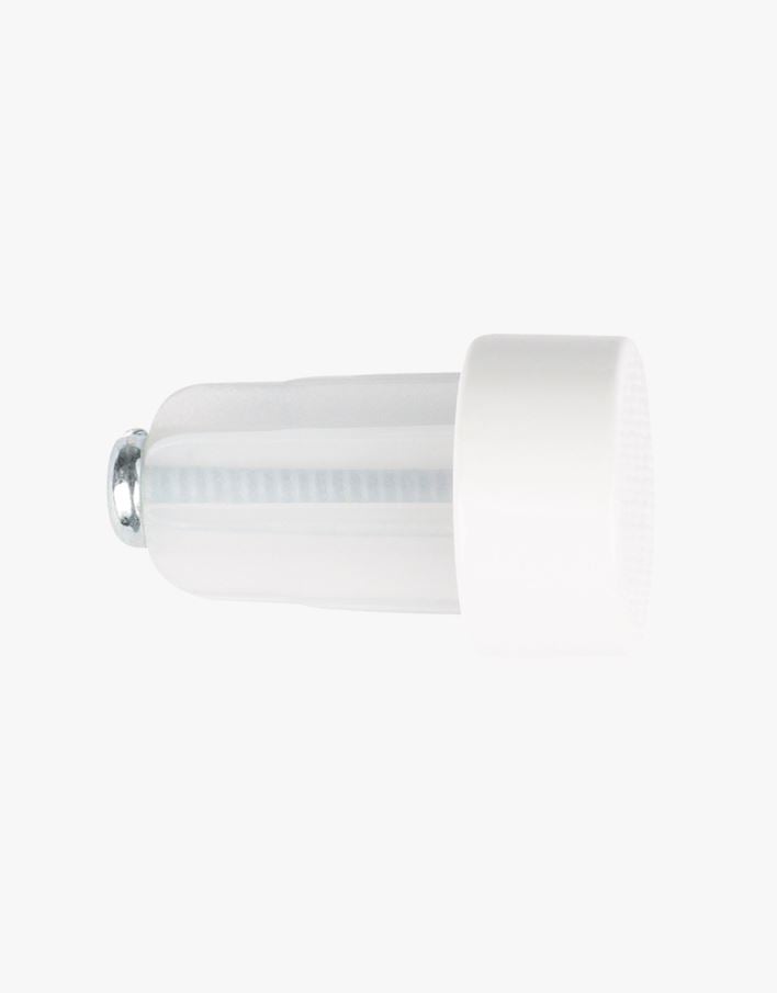 Endestykke 2pk hvit - 22/25 mm hvit - 1