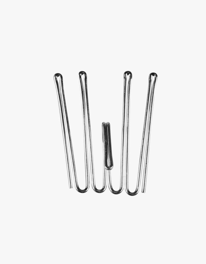 Fingerkroker lav sølv - 10 stk sølv - 1