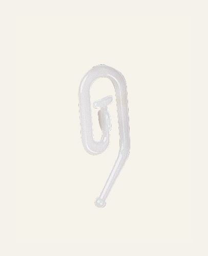 Rynkebåndskrok hvit - 2