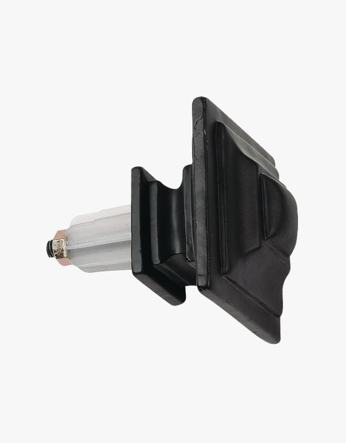 Endestykke 2pk svart - 22/25 mm svart - 1