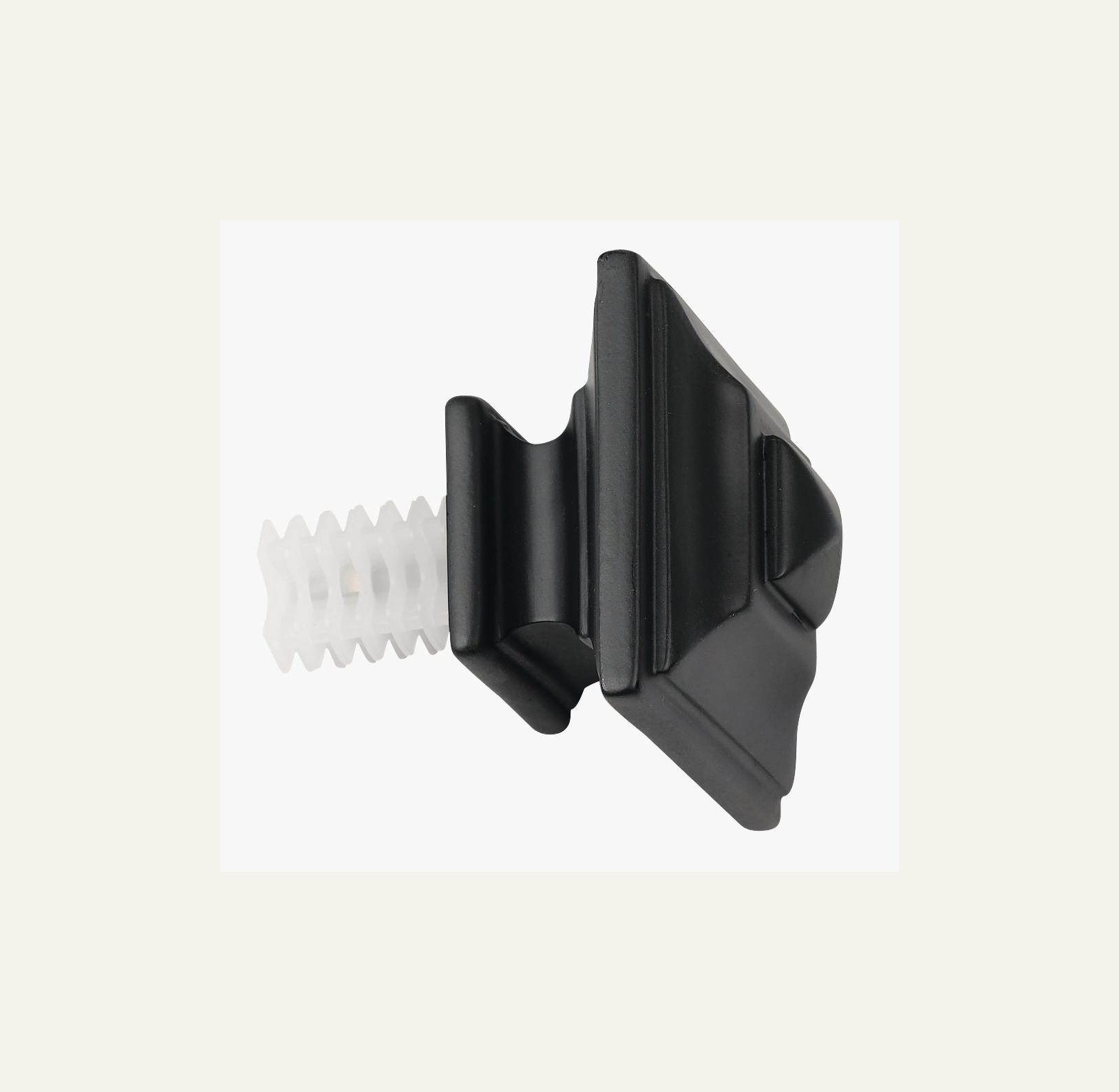 Endestykke 2pk svart - 2