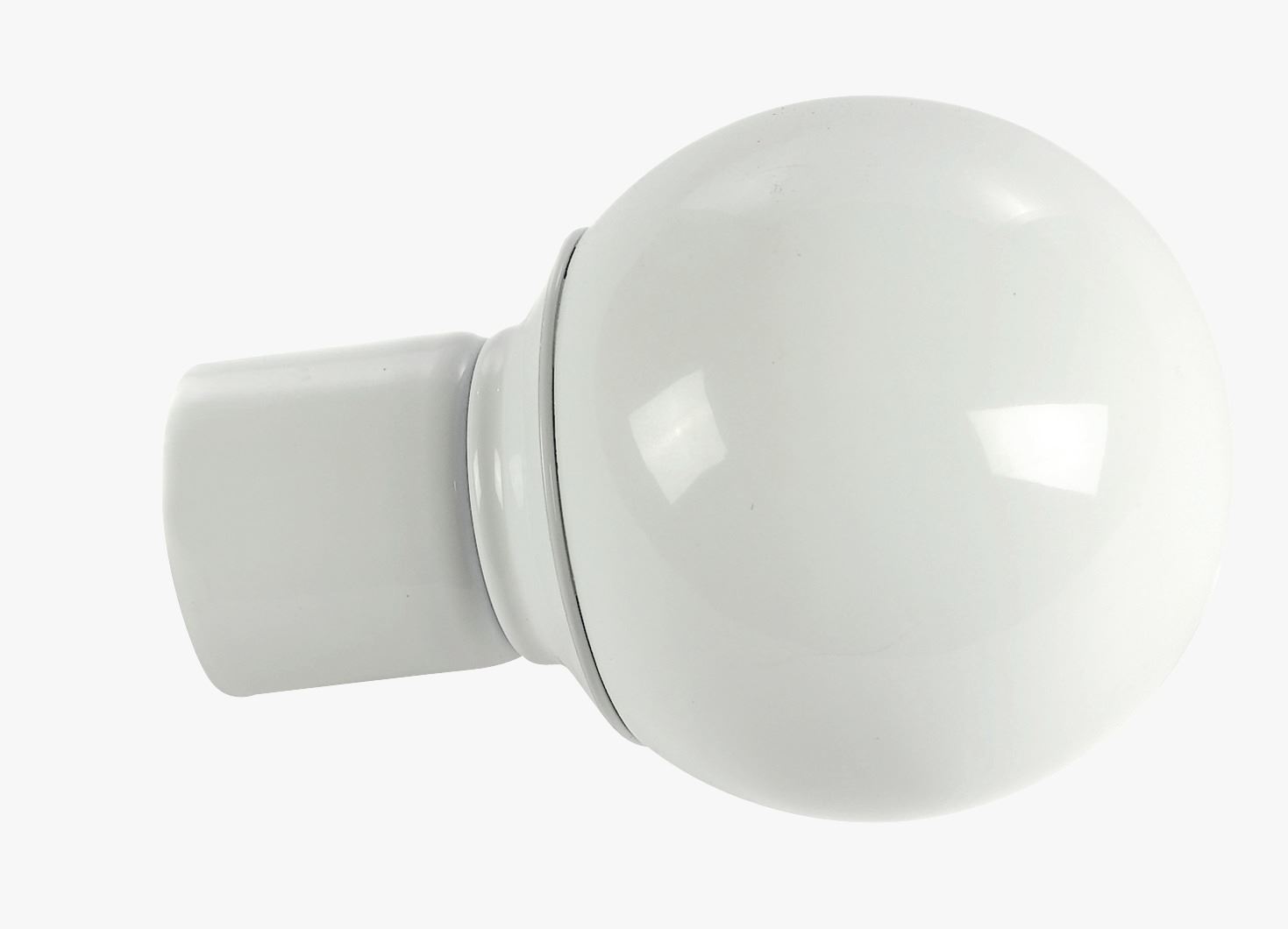 Endestykke 2pk multi hvit - 2