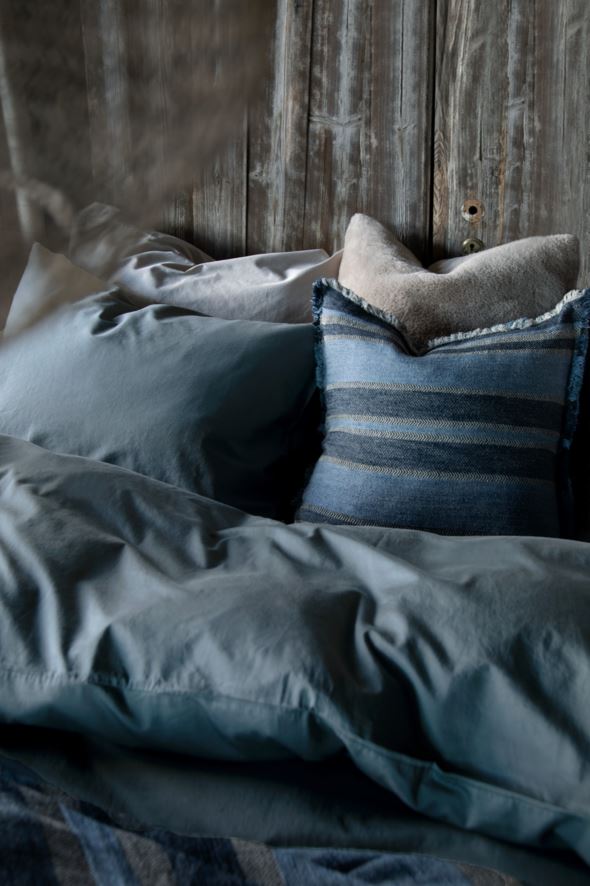 Sateng sengesett tåkeblå - 2