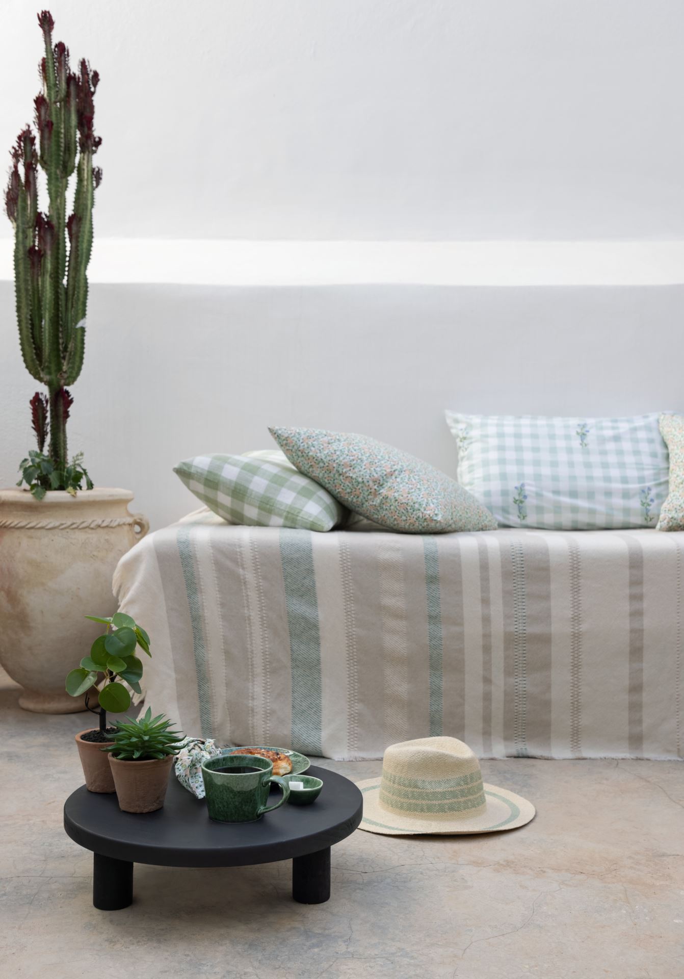 Stråhatt lindegrønn - 2