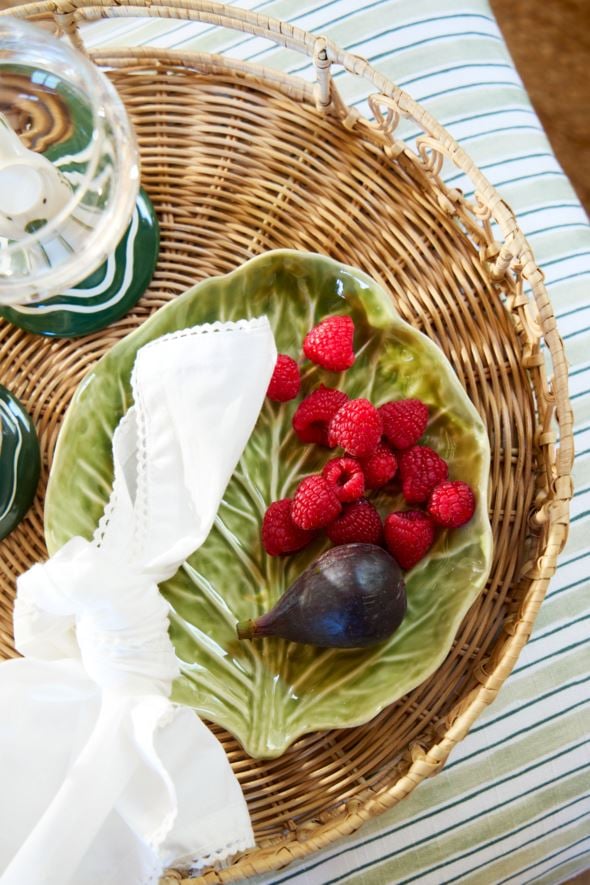 Tallerken grønn - 8