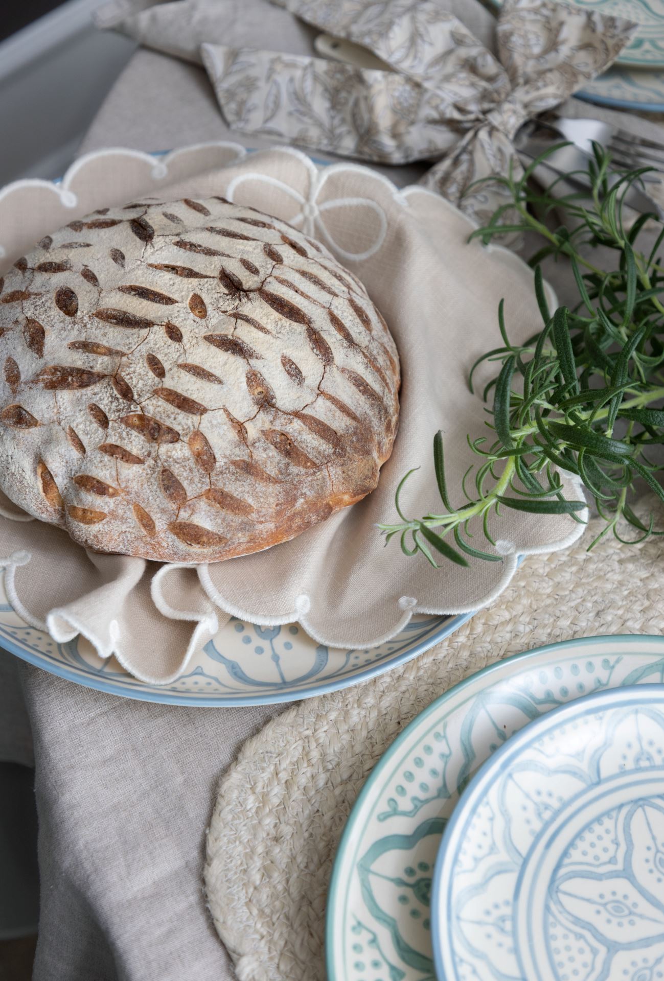 Tøyserviett beige - 2