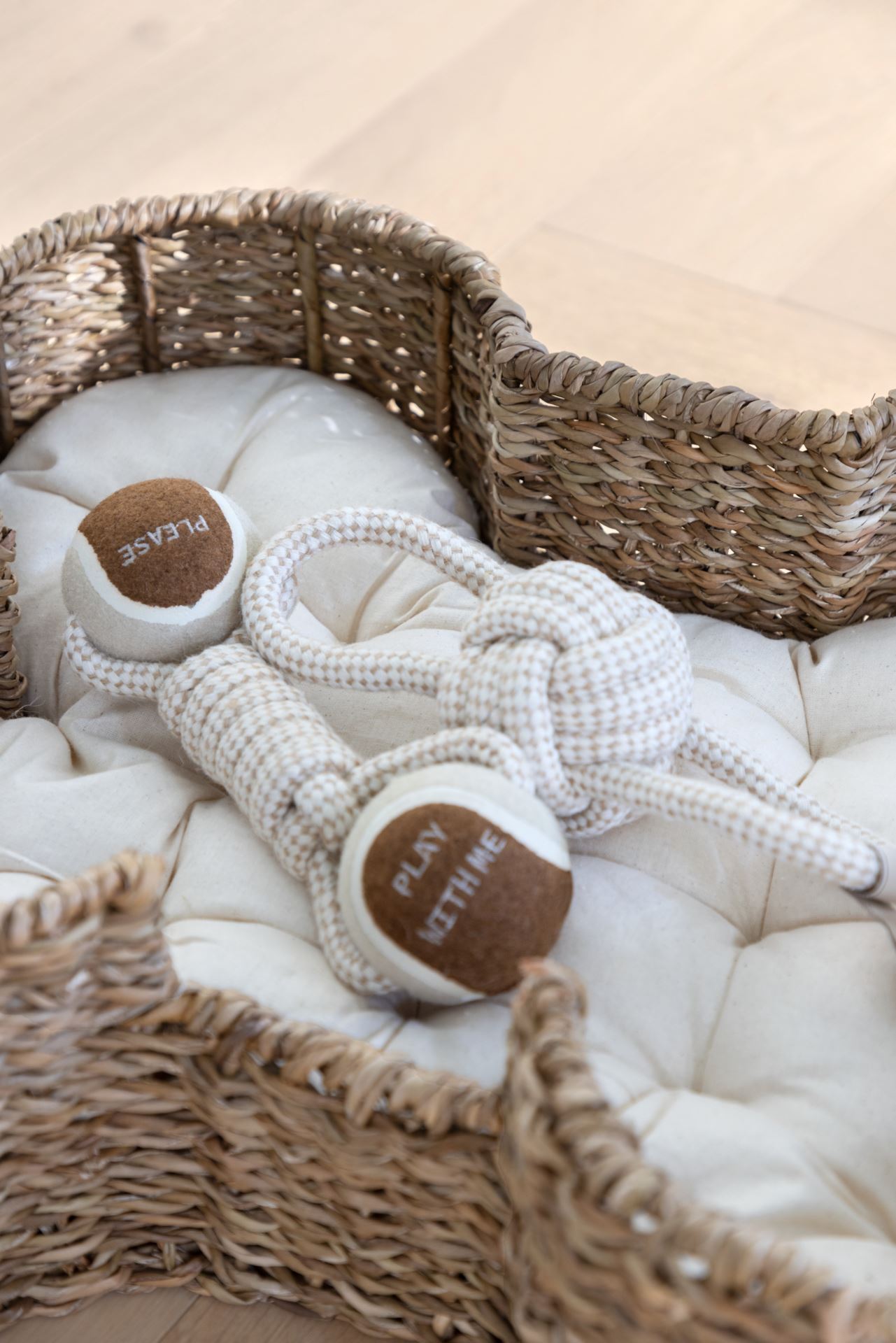 Hundeleke multi hvit - 2