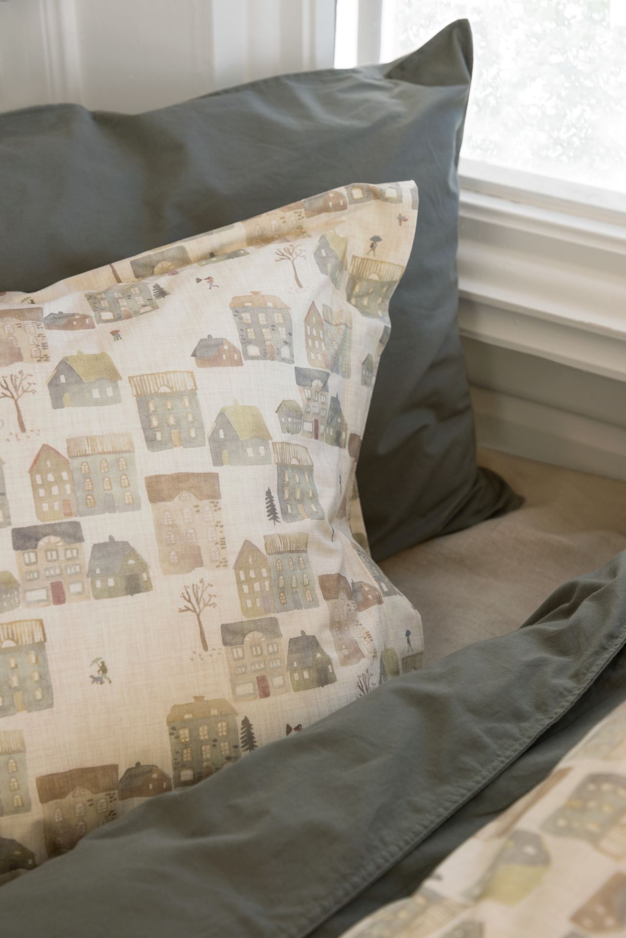 Percale sengesett multi - 2