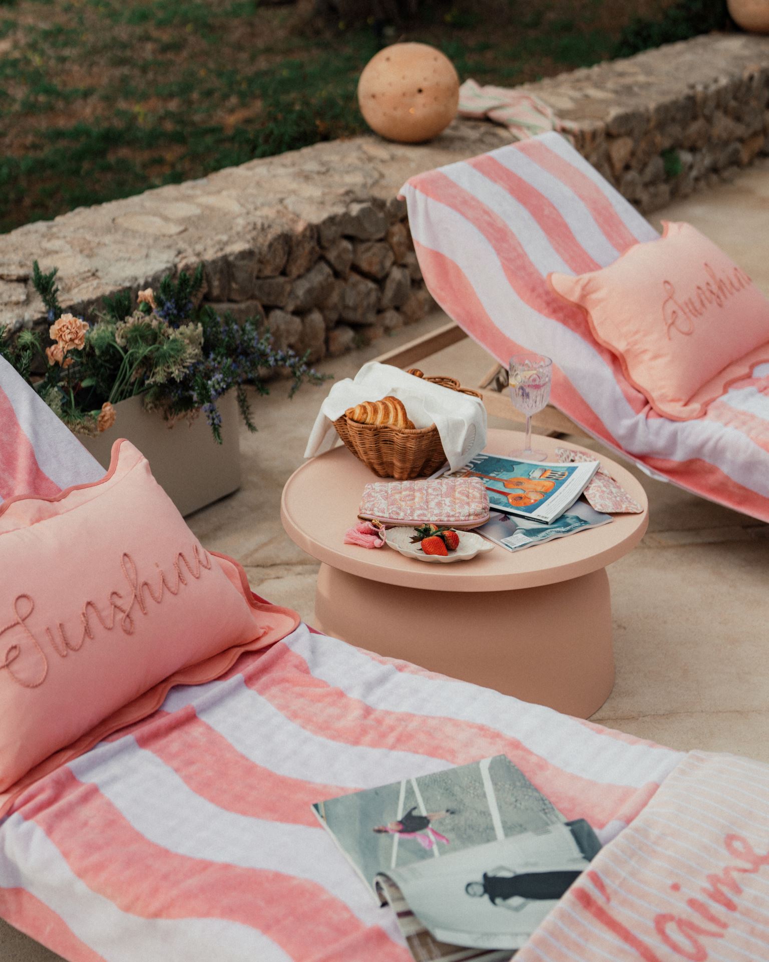 Hagebord pudderrosa - 2