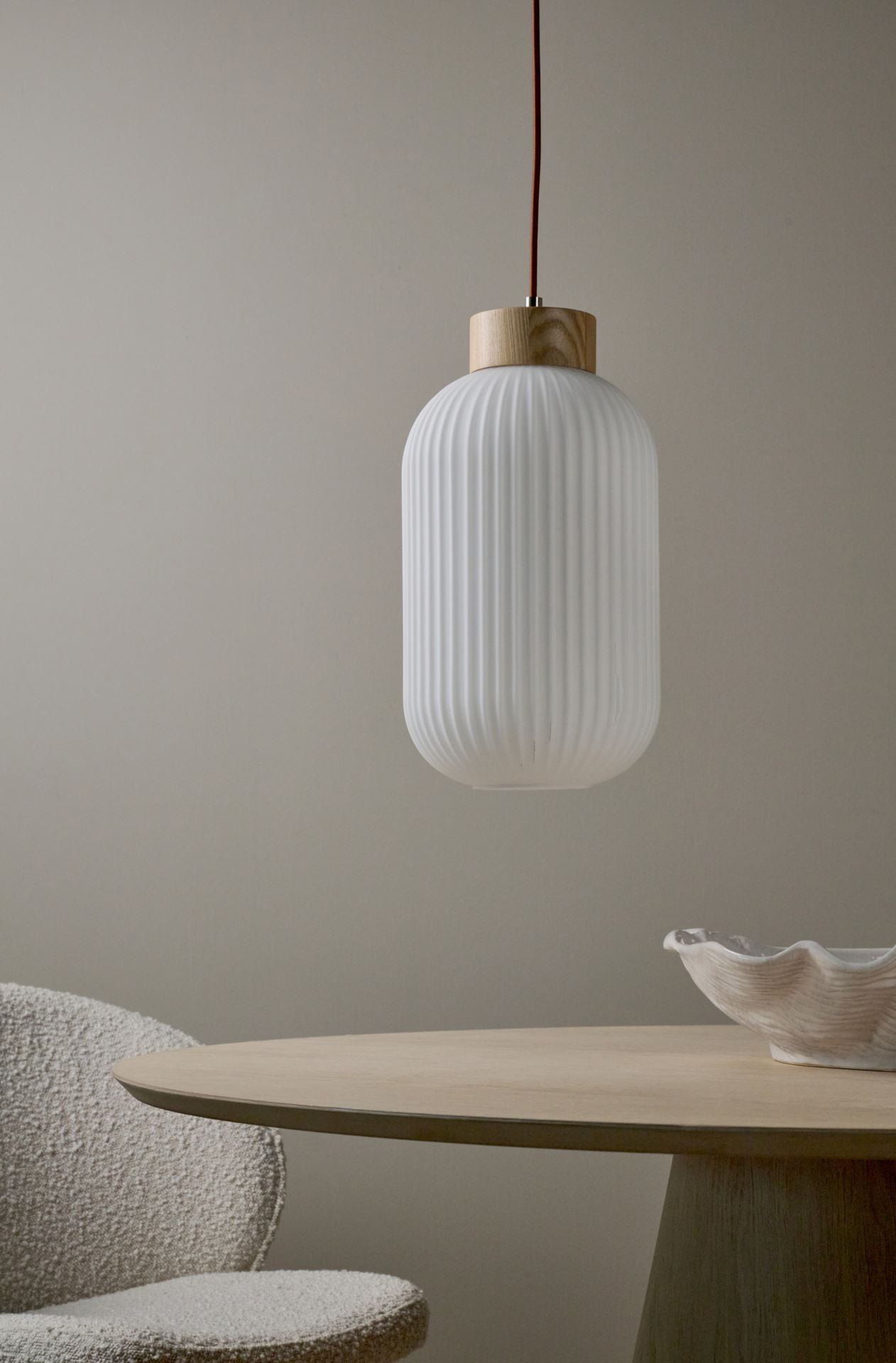 Taklampe natur - 41 cm ø20 natur - 1