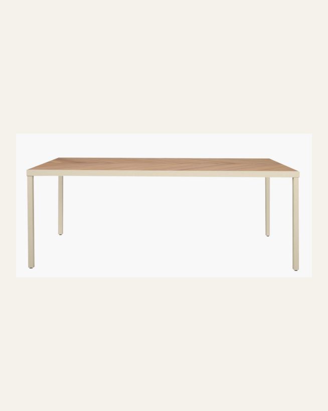 Hagebord natur - 203,4x100x74,5 cm natur - 1