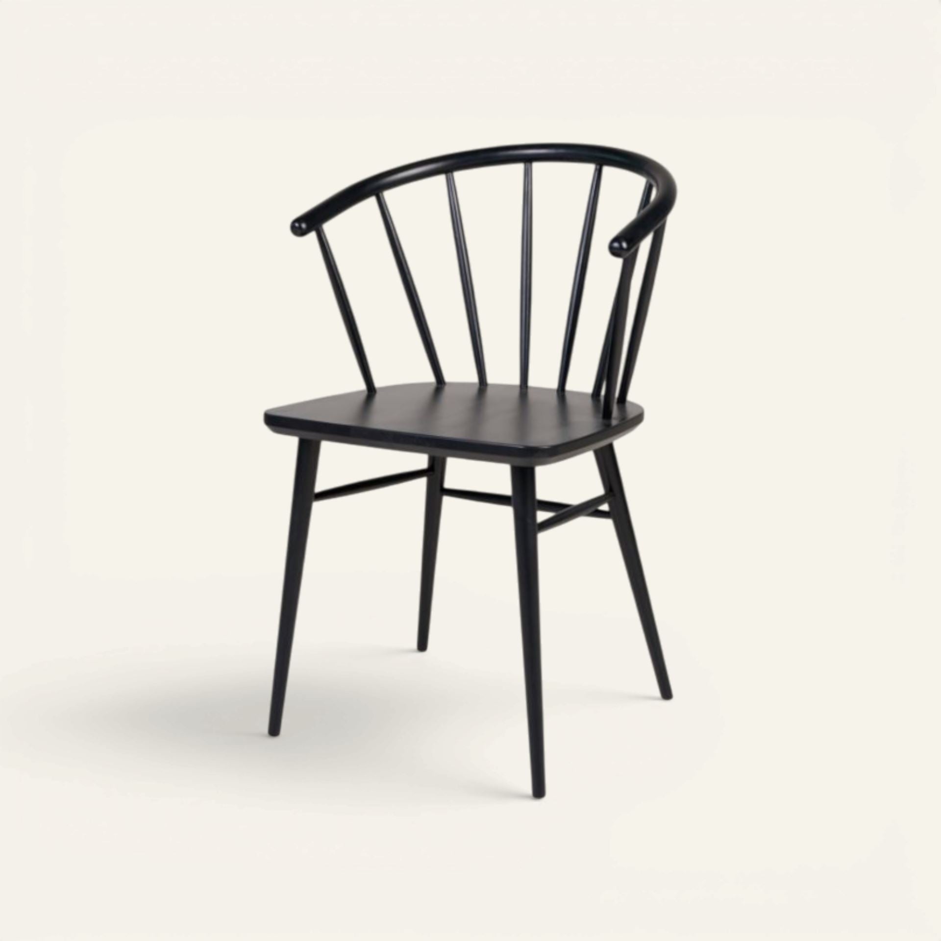 Spisestuestol svart - 53x53x81 cm svart - 1