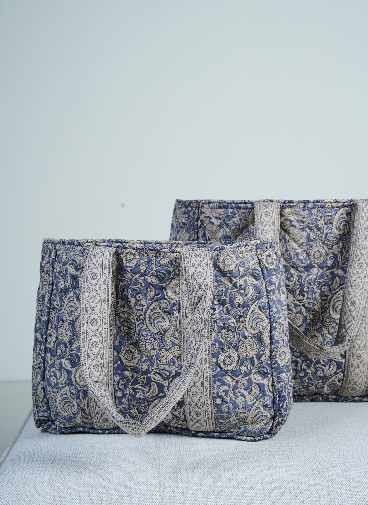 Amilia Indie tote bag blå - Kid