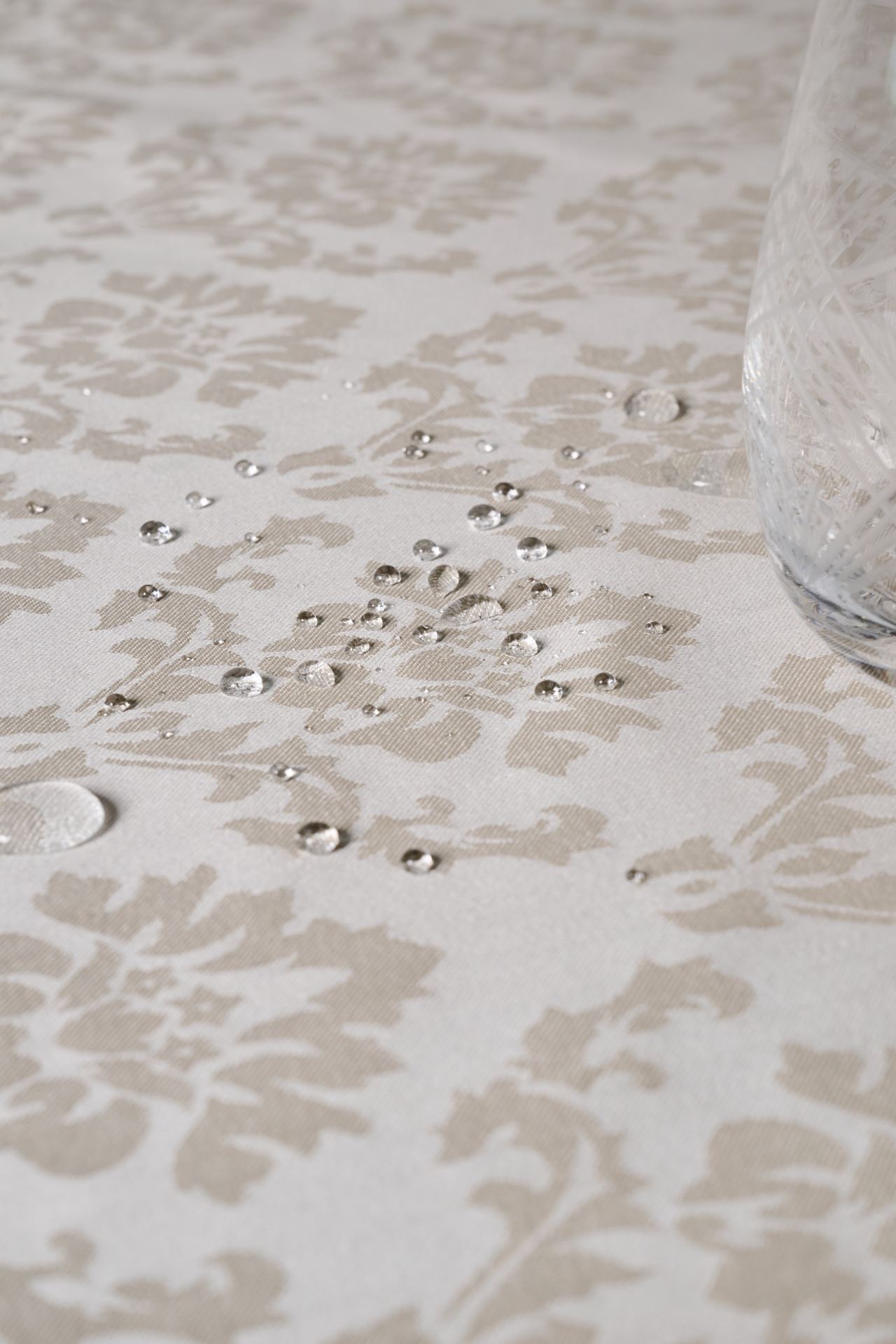 Belagt duk beige - 6