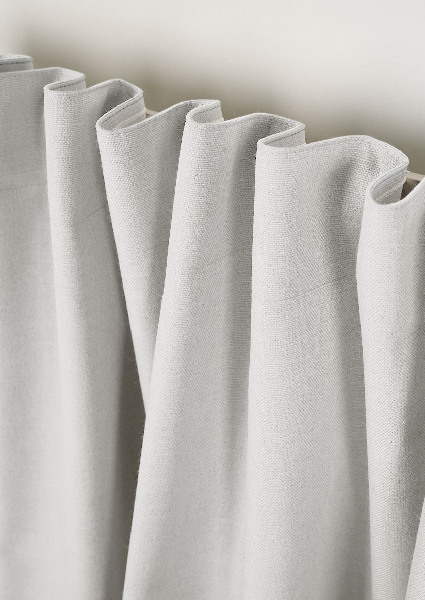 Lystett gardin hvit - 4