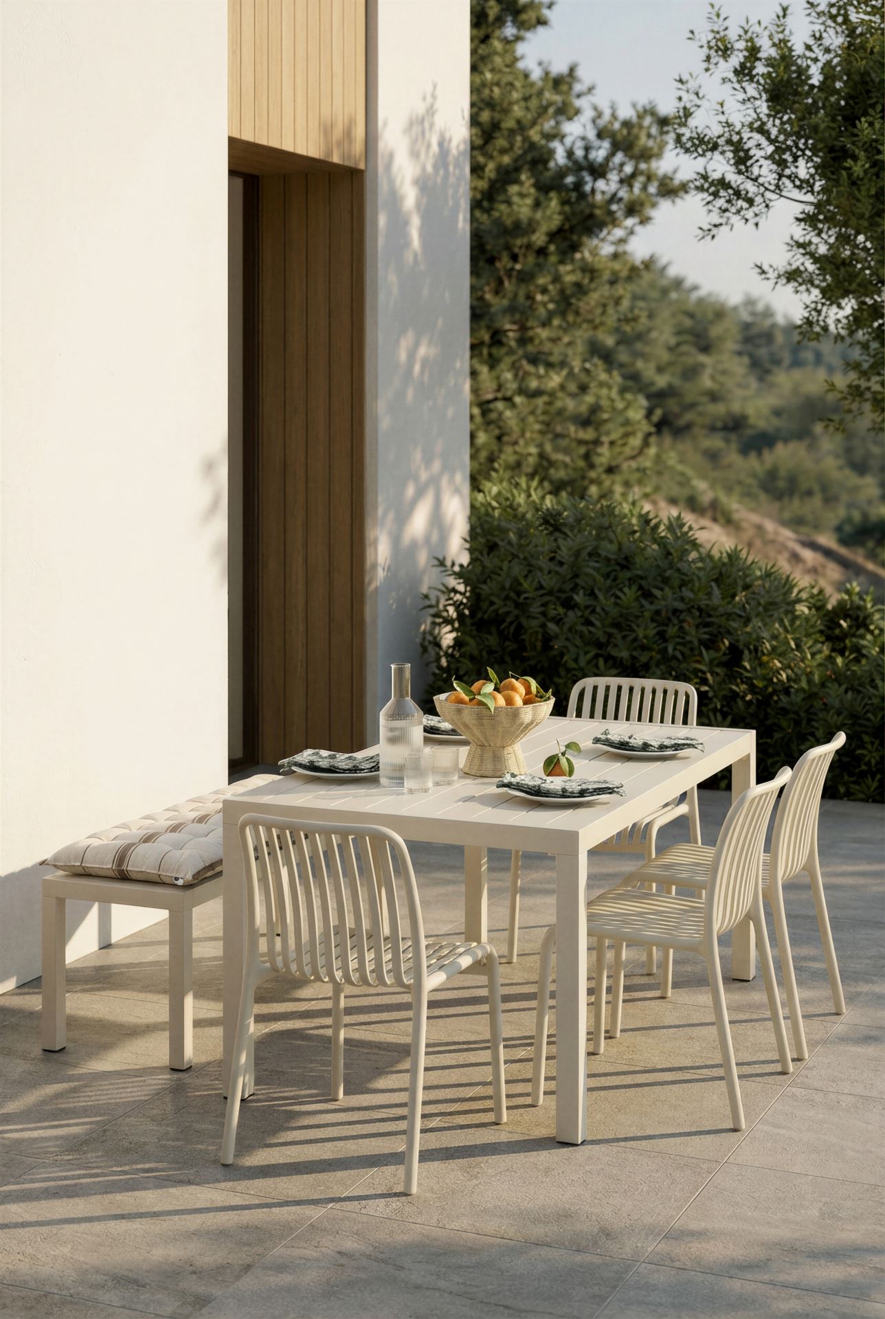 Hagebord offwhite - 2