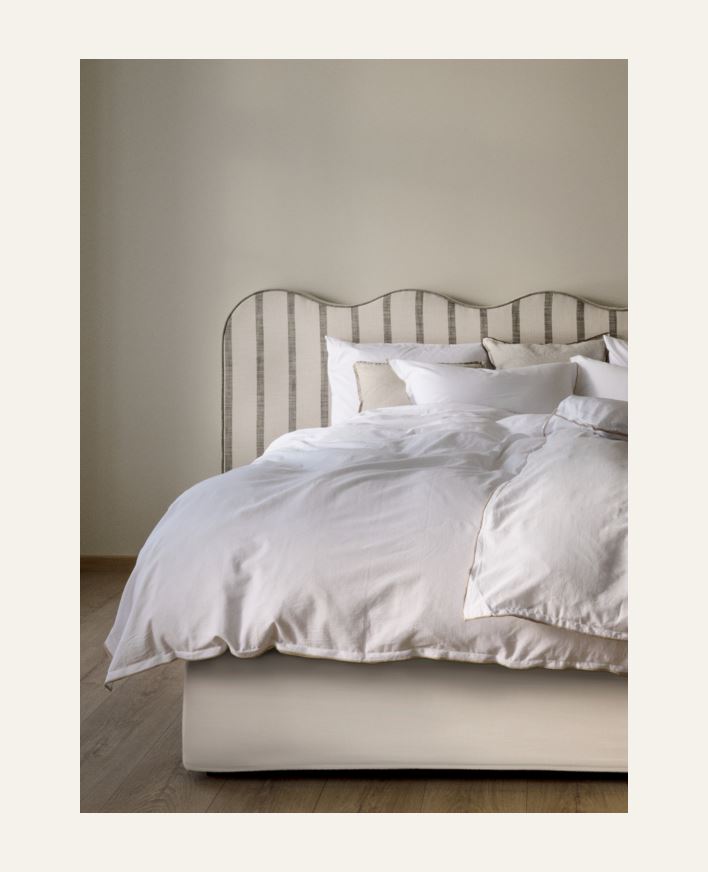 Sengegavl multi beige - 197x7x113 cm multi beige - 1