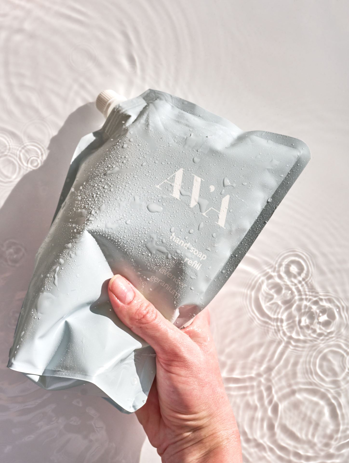 Håndsåpe refill lys grønn - 5