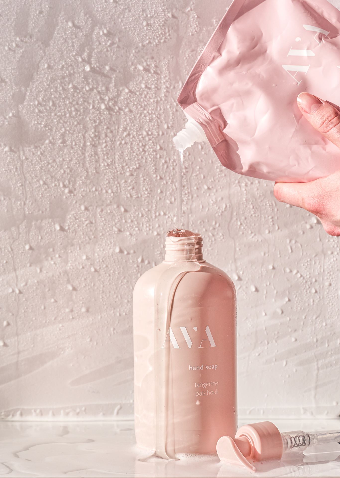 Håndsåpe refill rosa - 2