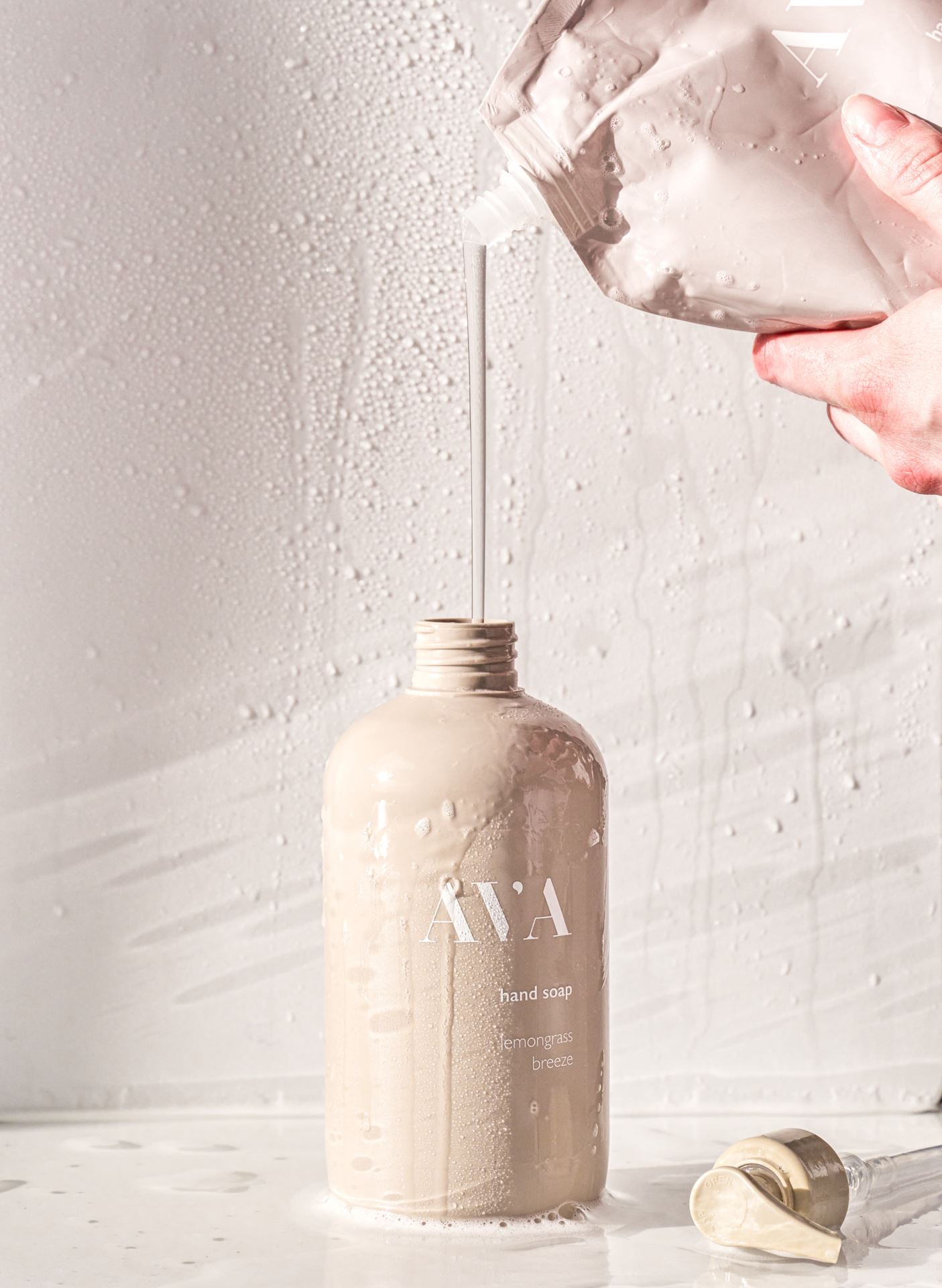 Håndsåpe refill beige - 3