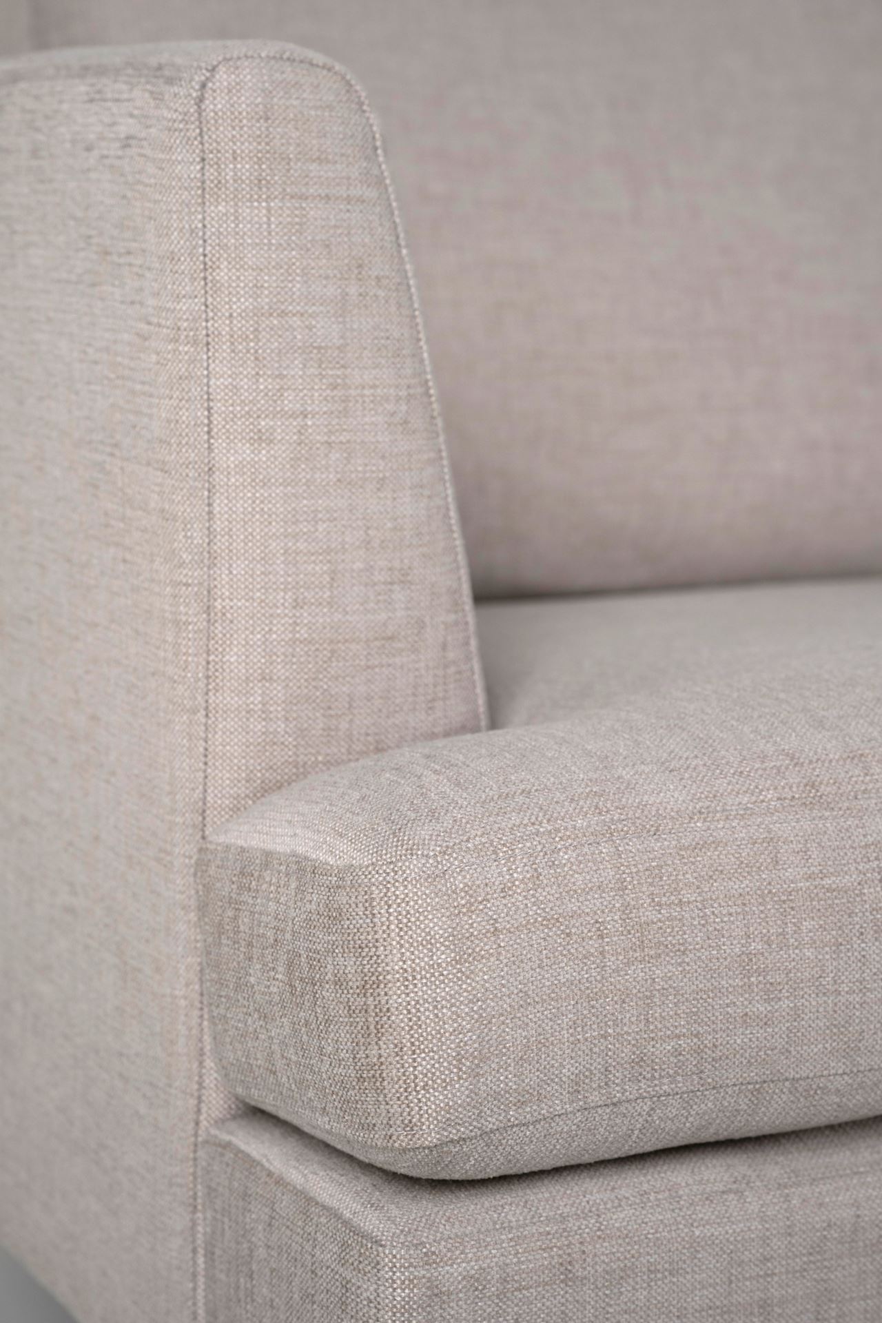 Sofa sjeselong høyre beige - 9