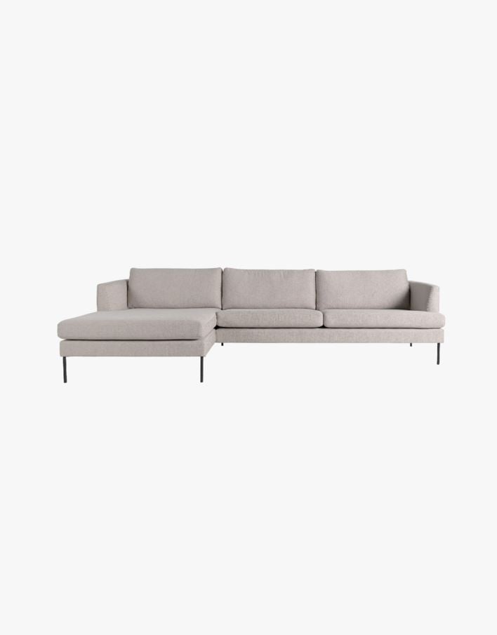 Sofa sjeselong venstre beige - 300x156x80 cm beige - 1