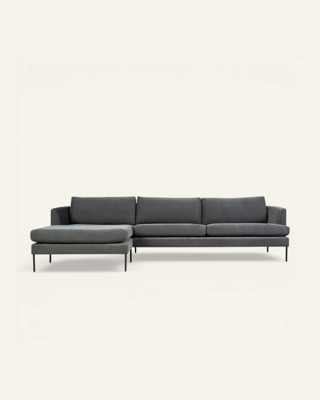Sofa sjeselong venstre beige - 300x156x80 cm beige - 1