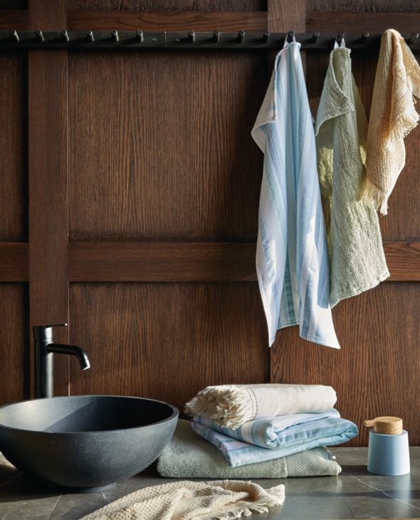 Håndkle lys grønn - 40x60 cm lys grønn - 1