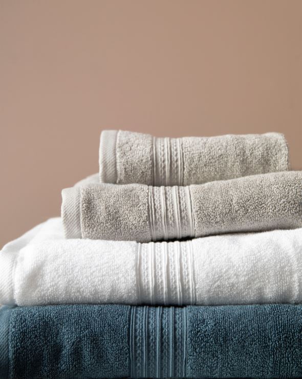 Håndkle lys grå - 3