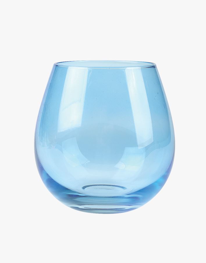 Glass blå - 440 ml blå - 1