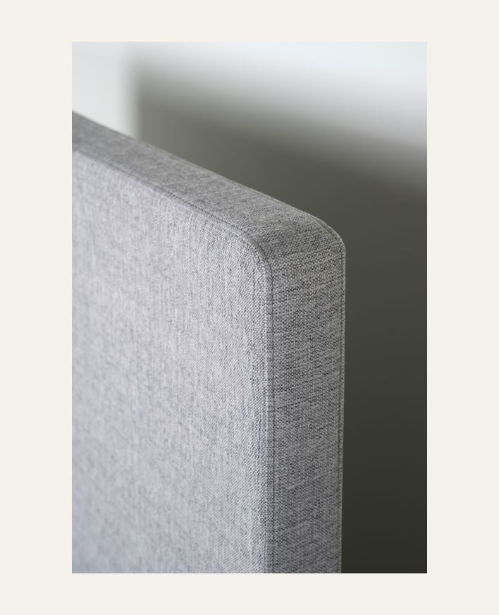 Sengegavl grå - 90 cm grå - 1