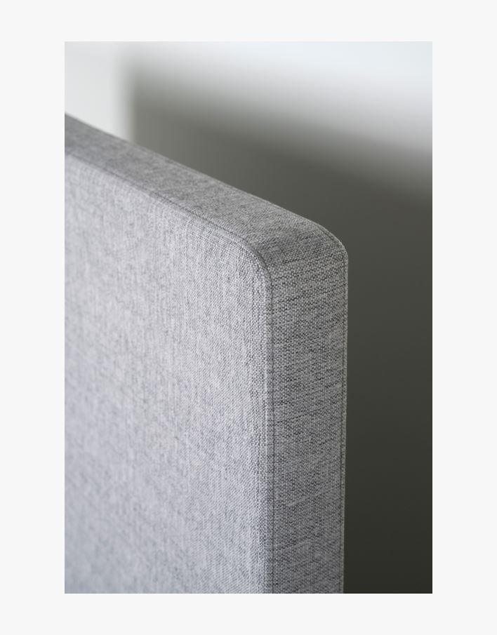 Sengegavl grå - 90x110 cm grå - 1