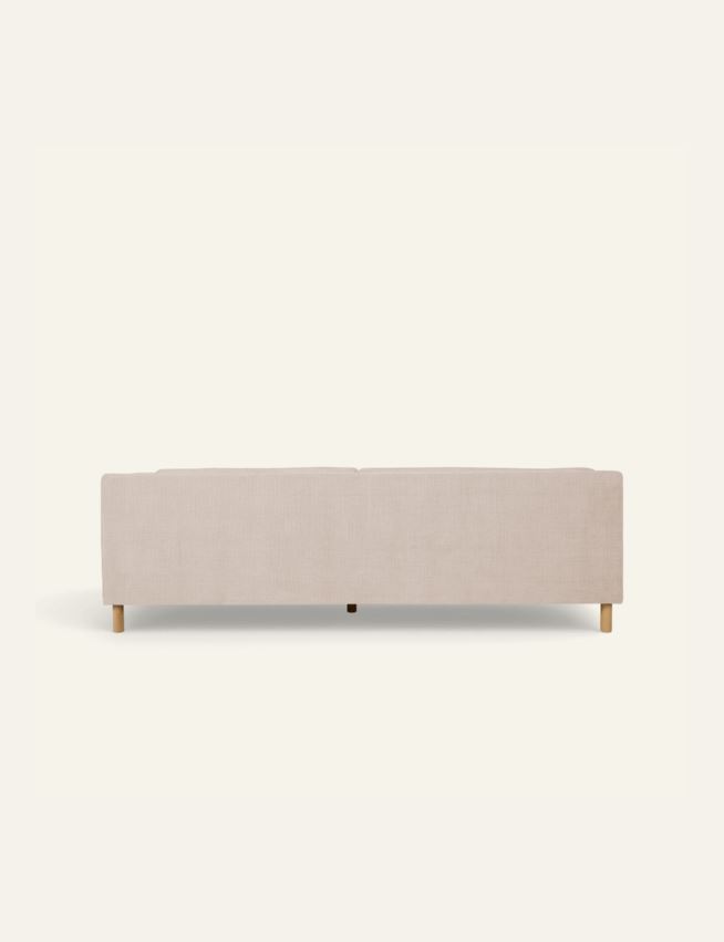 3 seter sofa lys beige - 2