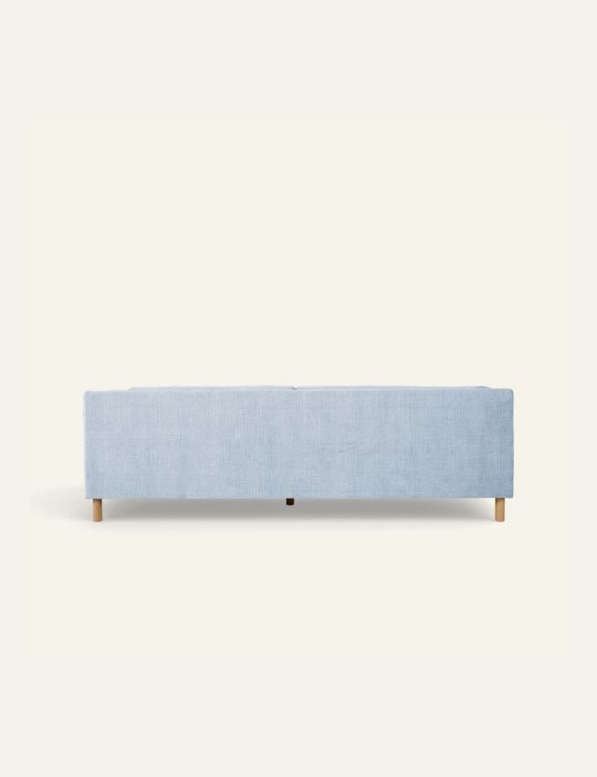 3 seter sofa gråblå - 2