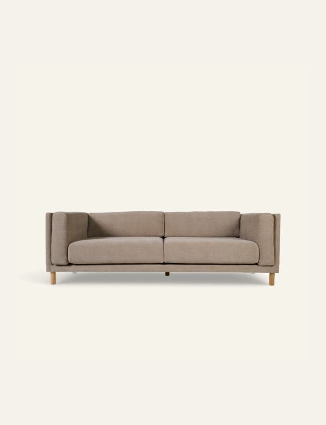3 seter sofa taupe - 6