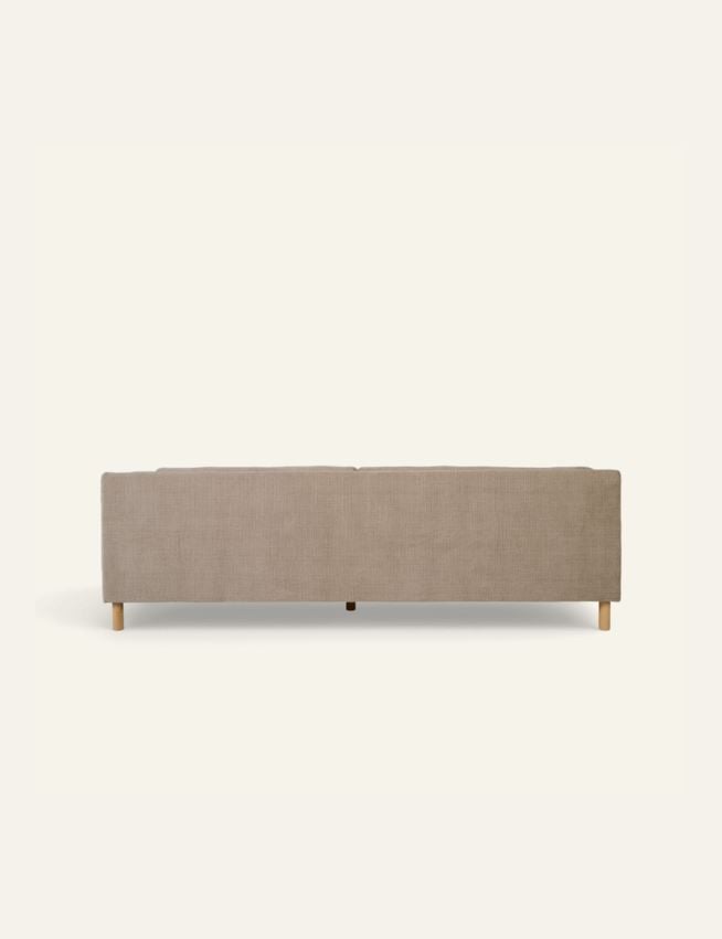 3 seter sofa taupe - 7