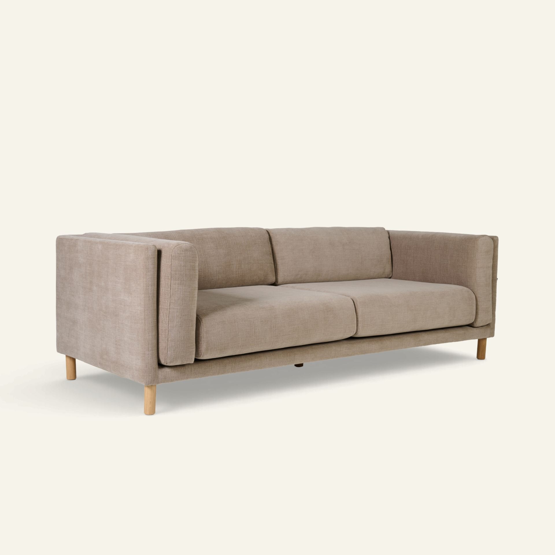 3 seter sofa taupe - 8