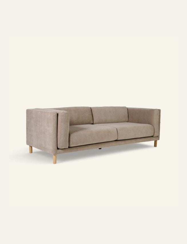 3 seter sofa taupe - 8