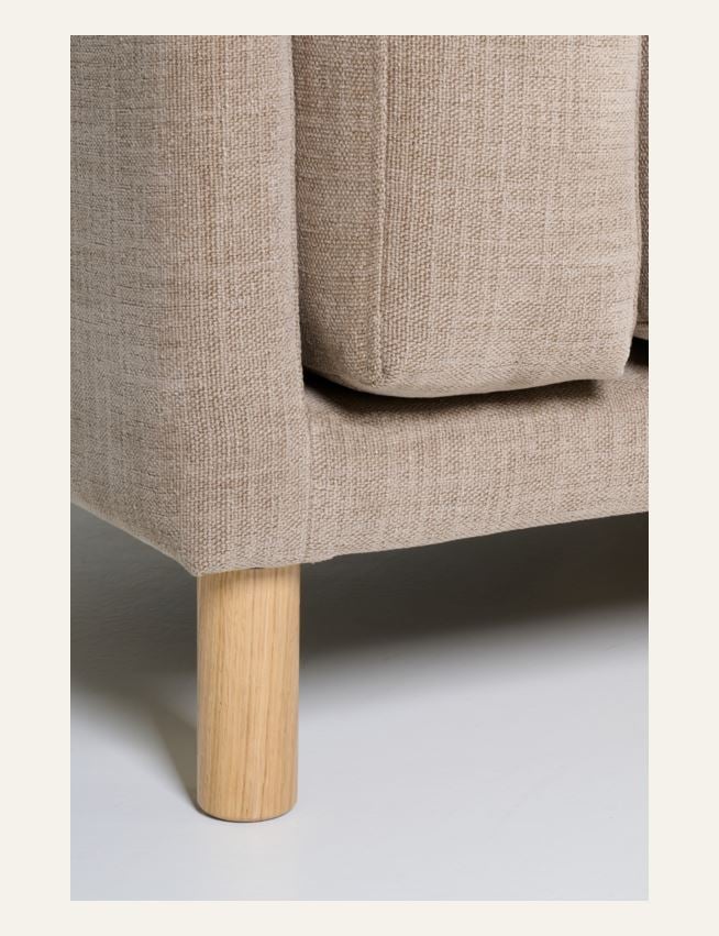 3 seter sofa taupe - 5