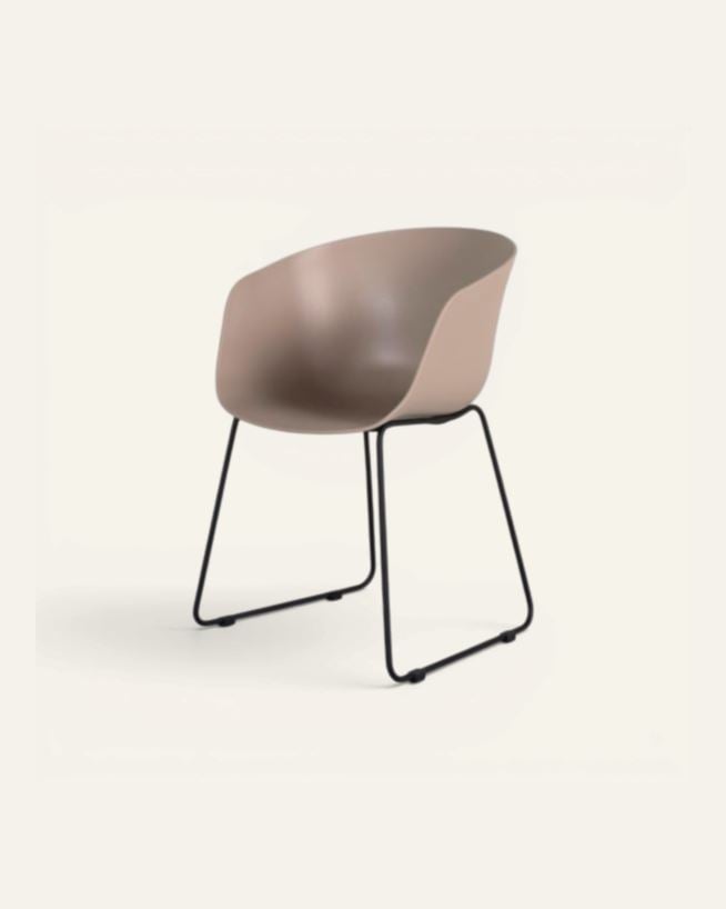 Spisestuestol beige - 55x52x79 cm beige - 1