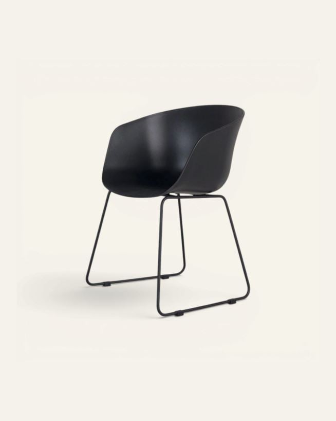 Spisestuestol svart - 55x52x79 cm svart - 1