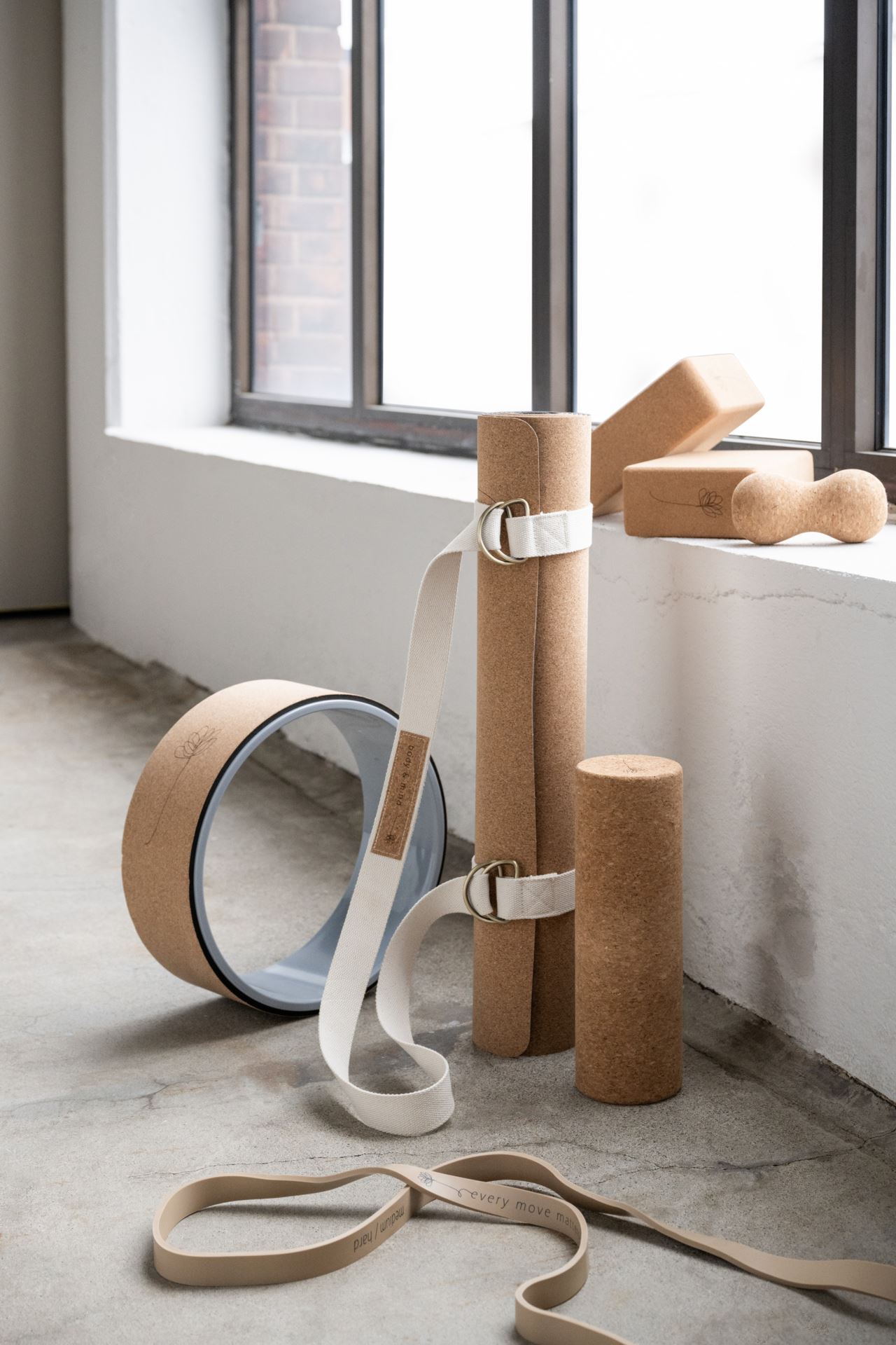 Yoga matte natur - 3