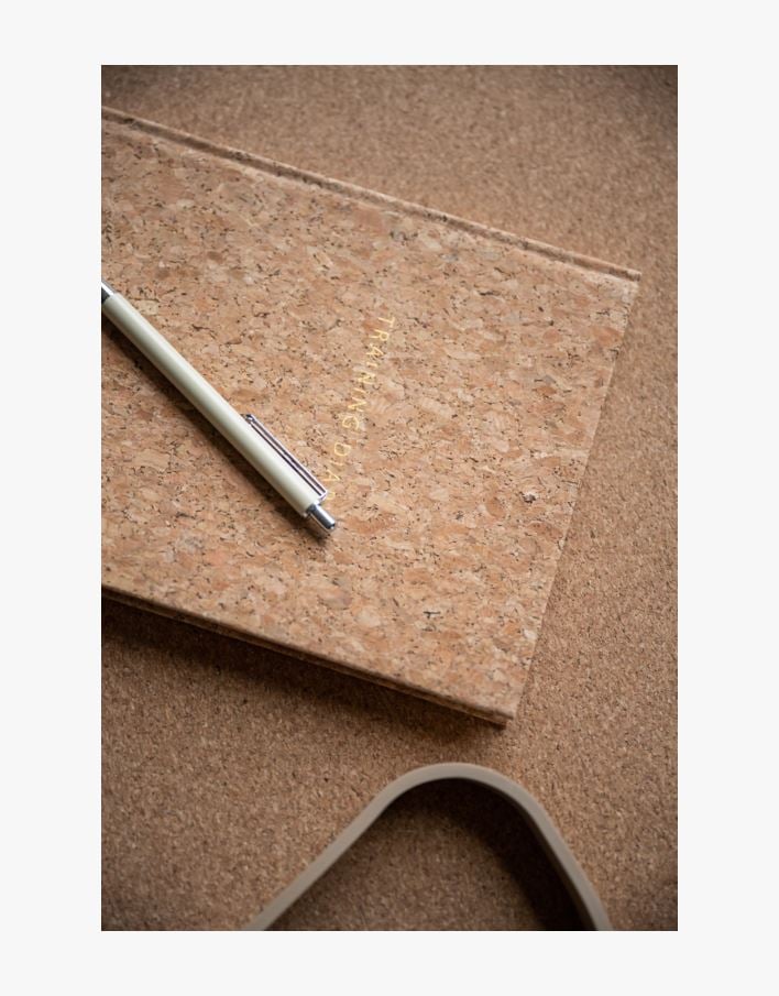 Treningsdagbok natur - 18x26 cm natur - 1