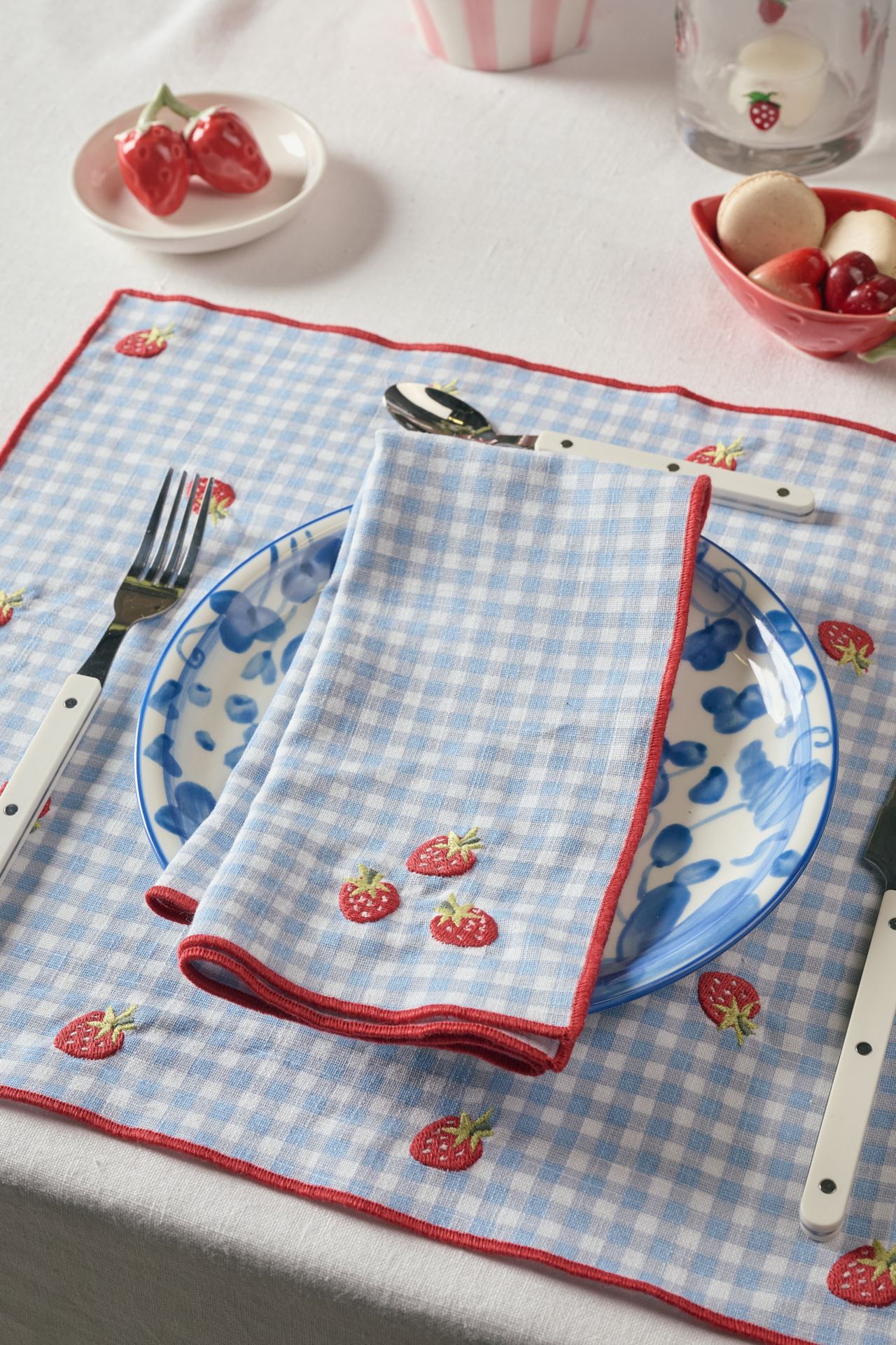 Tallerken lys blå - 3