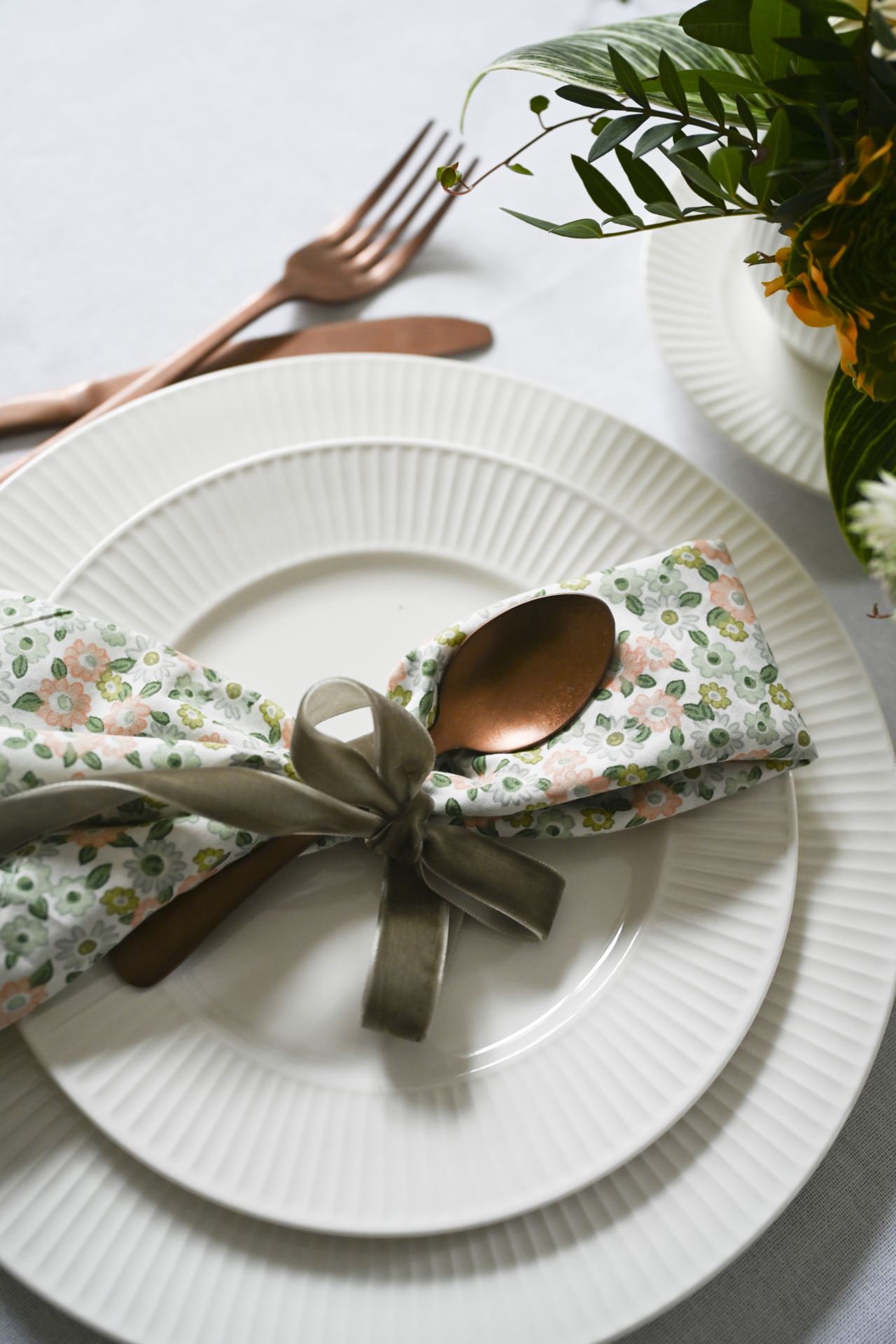 Frokosttallerken hvit - 7