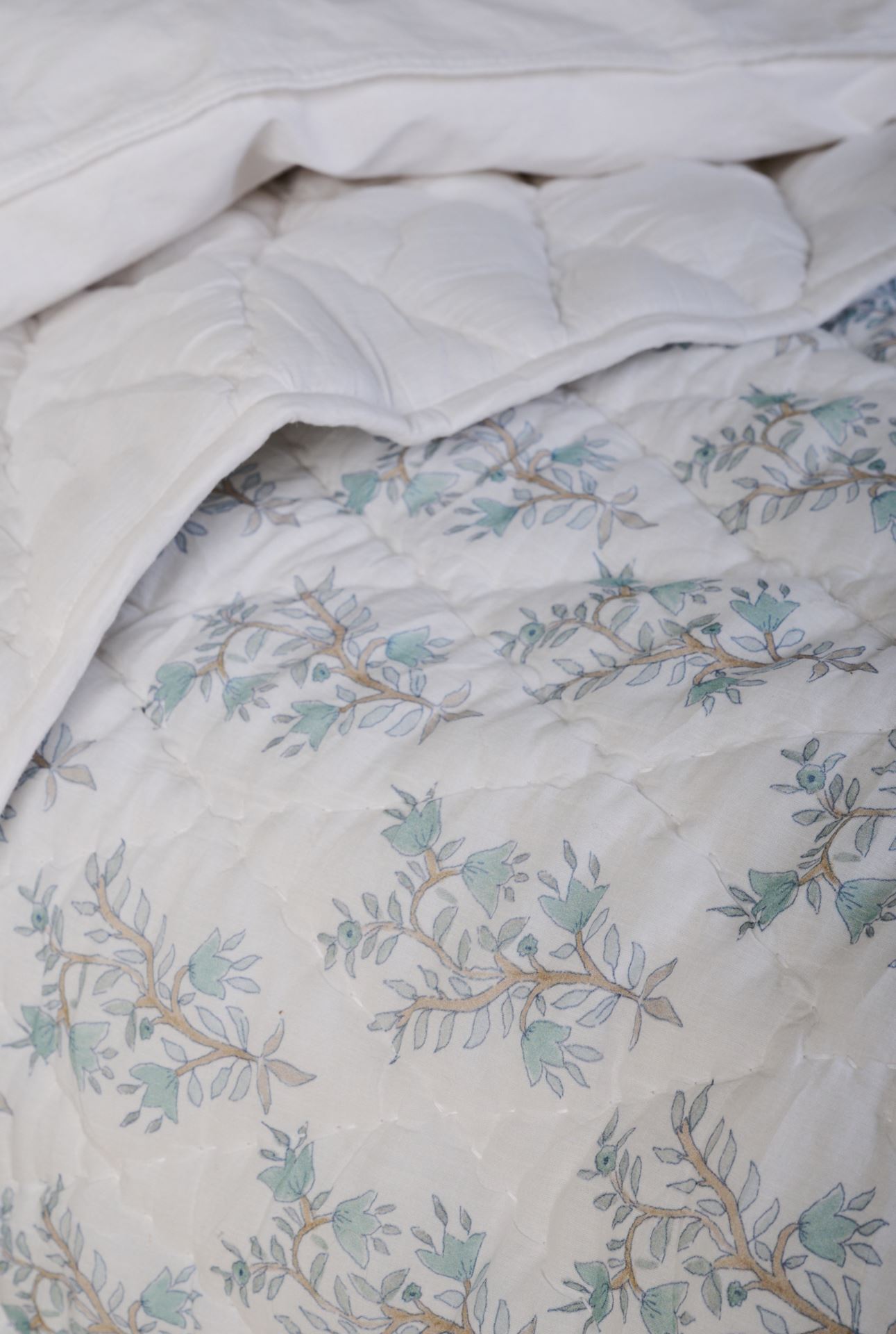 Sengeteppe lys blå - 4