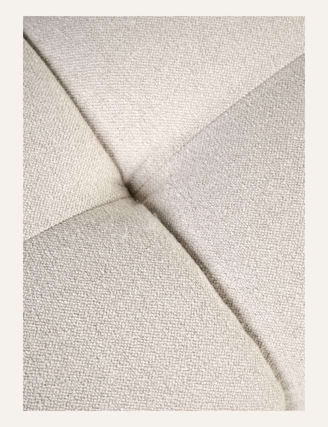 Puff lys beige - 2