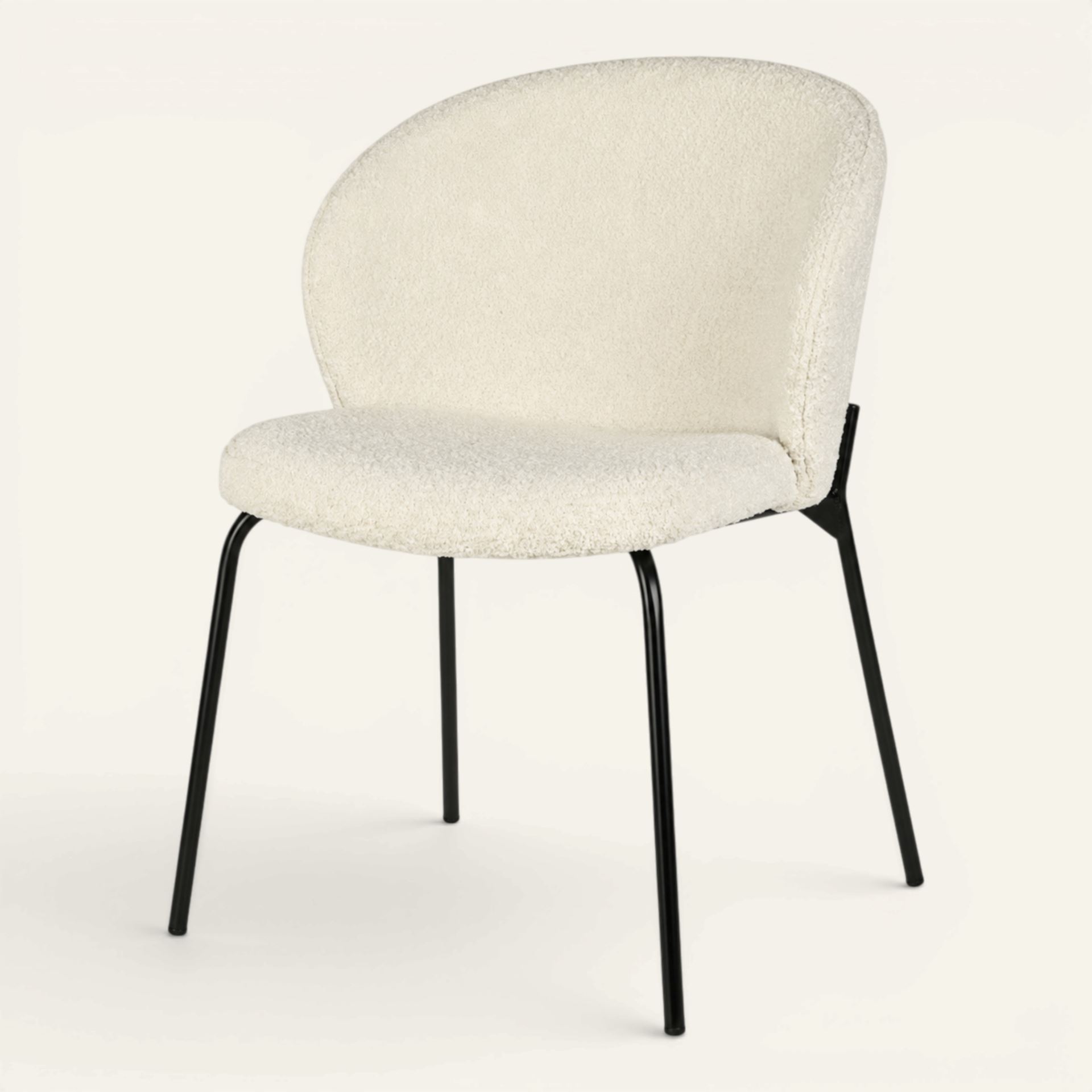Spisestuestol multi svart - 57x49.5x80 cm multi svart - 1